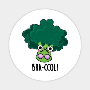 Bra-ccoli Funny Veggie Broccoli Bra Pun Magnet